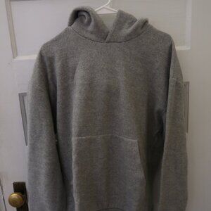 Comfy fleecy grey hoodie